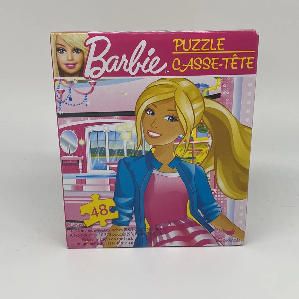 Barbie 48-piece Jigsaw Puzzle Casse Tete‎ NWT